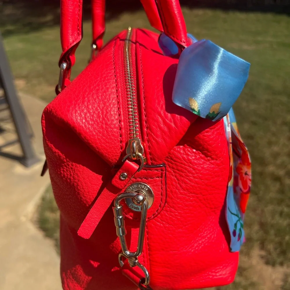 NWOT Kate Spade Coral Jackson Street Leather Crossbody Handbag w/COA - Picture 4 of 15